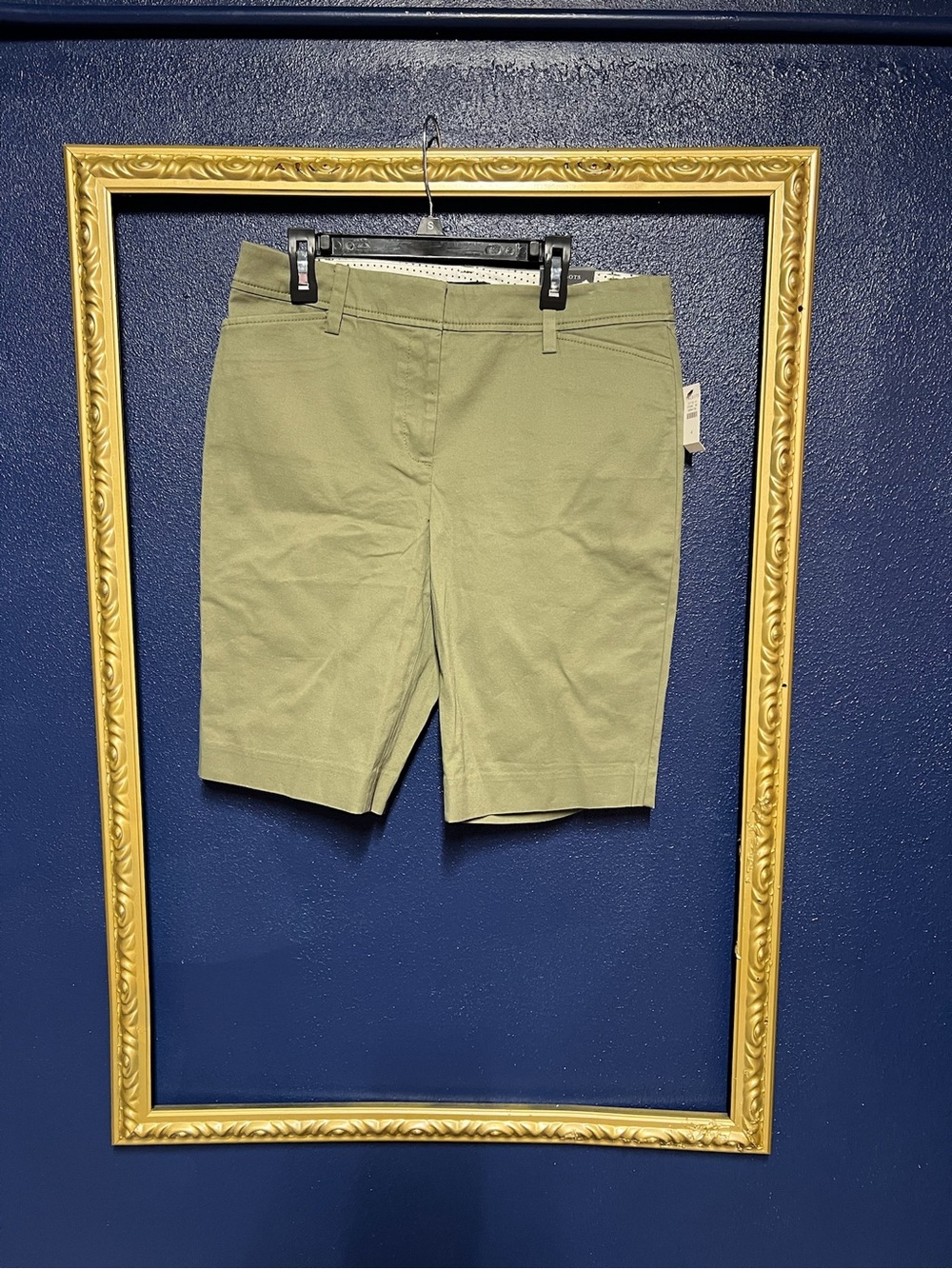 Talbots Olive Green Bermuda Shorts